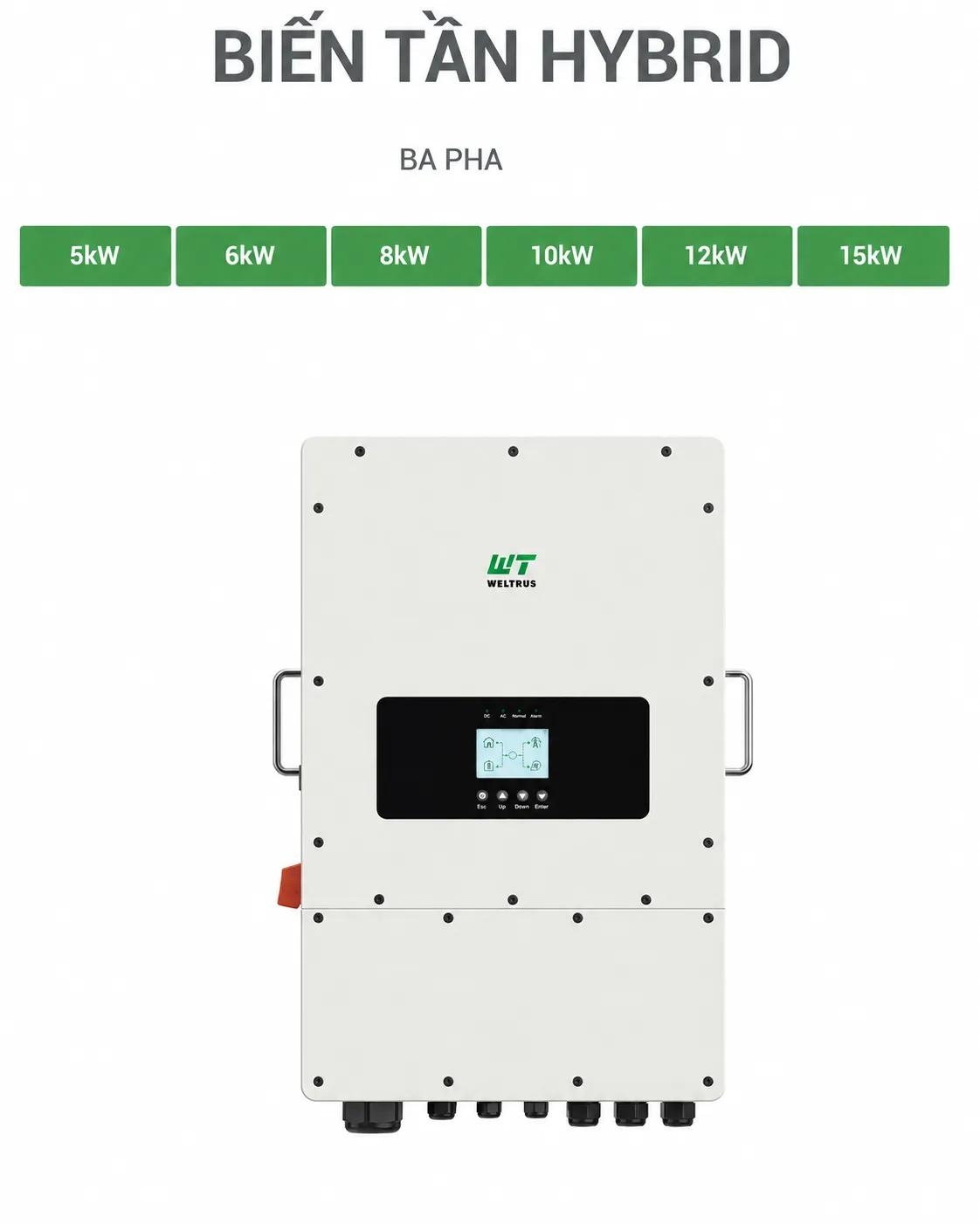 Biến tần Hybrid (BA PHA)