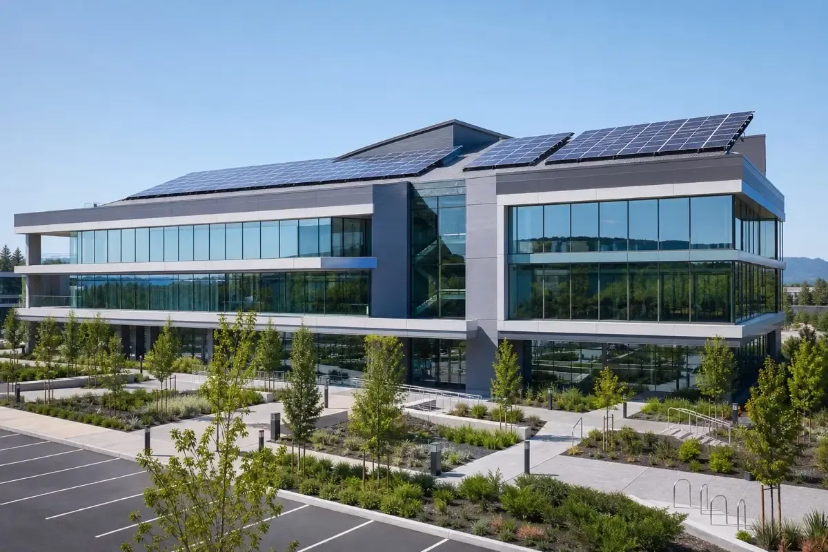 Các tòa nhà không phát thải ròng: Hướng dẫn đầy đủ về xây dựng trung hòa carbon